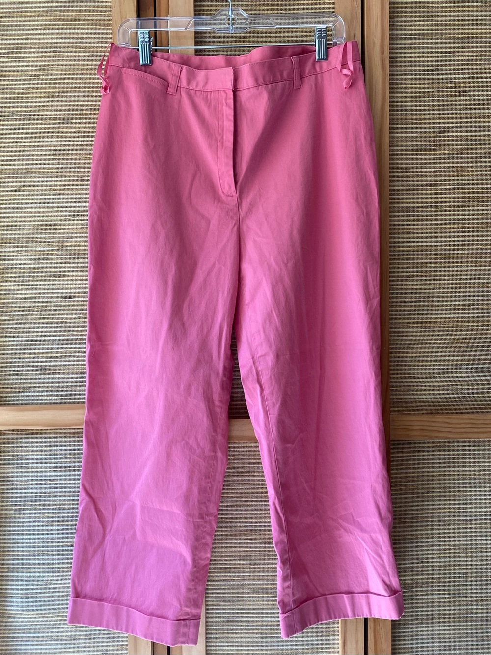 Jones New York Signature Pink Crop Pants